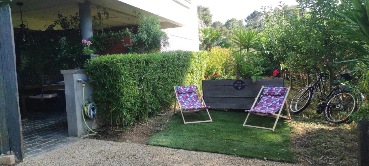 Studio Villa Le M Six-Fours-les-Plages Eksteriør bilde
